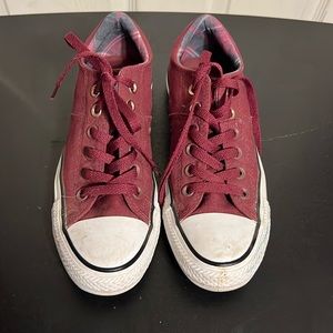 Maroon Converse All Star